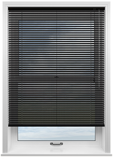 Vista (Perforated), Black - Venetian Blind